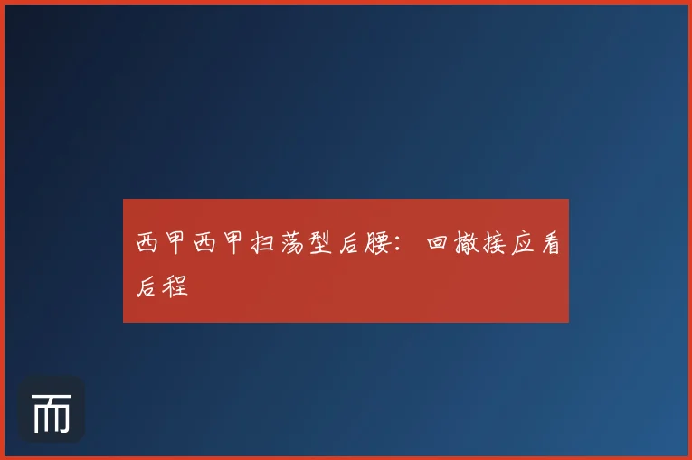西甲西甲扫荡型后腰：回撤接应看后程